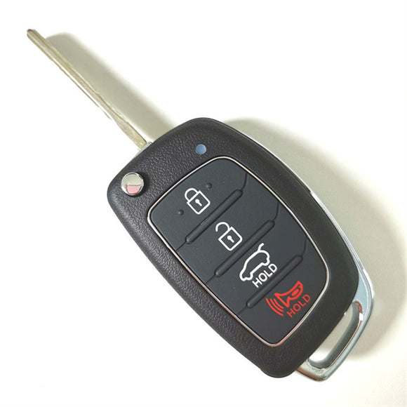 3+1 Buttons 315MHz Remote Key for Hyundai Santa Fe 2013 ~ 2016 with 4D 60 Chip