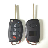 3+1 Buttons 315MHz Remote Key for Hyundai Santa Fe 2013 ~ 2016 with 4D 60 Chip