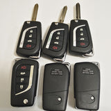 3+1 Buttons 315 MHz Remote Key for Toyota 2004-2010 - GQ43VT20T (4D67 Chip)