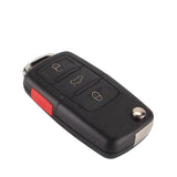 3+1 Buttons 434MHz Flip Proximity Key for VW Touareg A8 Bentley