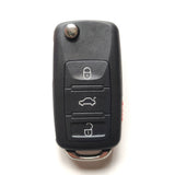 3+1 Buttons 434MHz Flip Proximity Key for VW Touareg A8 Bentley