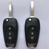 3+1 Buttons 434 MHz Flip Remote Key for Chevrolet Cruz 2016