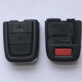 3+1 Buttons 434 MHz Folding Remote For Chevrolet Pontiac - GM PN 92213312F