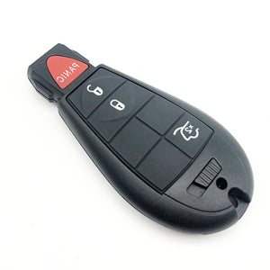 3+1 Buttons 434MHz Remote Fobik Key for Chrysler Dodge Jeep - M3N5WY783X