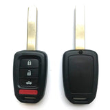 3+1 Buttons 434MHz Remote Key for Honda G Type - ID47 PCF7961X