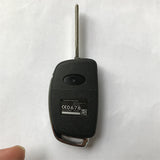 3+1 Buttons FSK 434Mhz Flip Remote Key with 4D60 Chip for Hyundai Santa Fe IX45 2013 ~ 2015