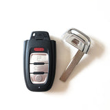 3+1 Buttons Flip Key shell for Audi Ａ6Ｌ/Ａ4Ｌ/Ｑ5 - Pack of 5