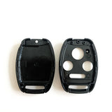 3+1 Buttons Remote Key Shell for HONDA Accord Civic CRV Pilot - Pack of 5