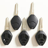3+1 Buttons Remote Key Shell for Mitsubishi - Pack of 5