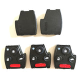 3+1 Buttons Rubber Pad for Honda - Pack of 10