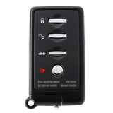 3+1 Buttosn Smart Remote Key Shell DAT17 Has a Concave Position - Pack of 10