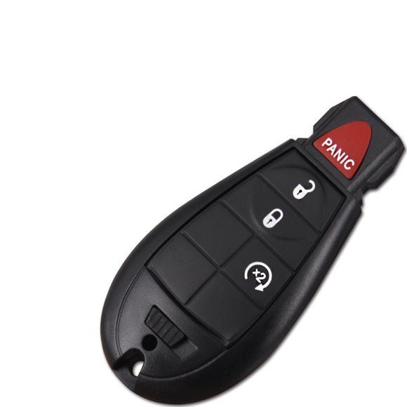 4 Button 433MHz Keyless Romote Car Key Replacement Accessories Autokey Copy With Battery For Dodog RAM FCC ID GQ4-53T