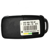 3 Button 433MHz VW Flip Key ID48 5K0 837 202 AH