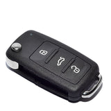 3 Button 434MHz Flip Remote Key for VW Golf Jetta ETC ID48 5K0 837 202Q 202 Q