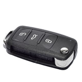 3 Button 434MHz Flip Remote Key for VW Golf Jetta ETC ID48 5K0 837 202Q 202 Q