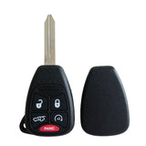 3 Button 434MHz Remote Head Key for Chrysler Dodge Jeep - OHT692427AA