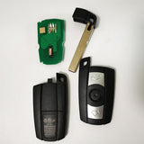 3 Button 868MHz Remote For BMW CAS3 E Series With KYDZ PCB Board 