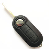 3 Button Flip Remote Key 433MHz PCF7946 High Quality for Fiat Doblo