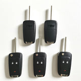 3 Button Genuine Remote Shell for Chevrolet Camaro (5pcs)