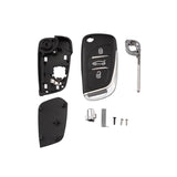 3 Button Key Shell for Citroen 5pcs