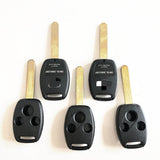 3 Button Key Shell for Honda without Chip Slot 5 pcs