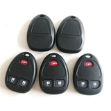3 Button Remote Shell for GMC (5pcs)