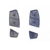 3 Button Rubber Pad Blue Color for Fiat 10 pcs