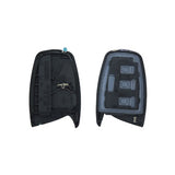 3 Button Smart Key Remote Shell with Blade for Hyundai Santa Fe Azera (5pcs)