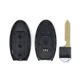 3 Button Smart Key Shell Middle Battery Type for Infiniti (5 pcs)