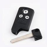 3 Button Smart key shell Car Key Case Shell Side without Gap For Old type HONDA 5pcs
