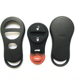 3 Button key shell for Chysler 5 pcs