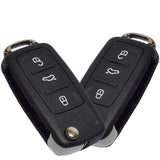 3 Buttons 315 MHz Flip Key for New VW - 5K0 837 202AF 202 AF