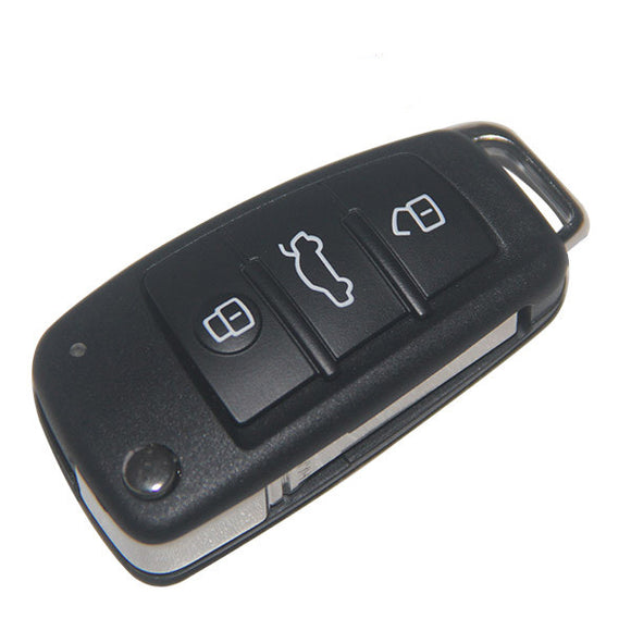 3 Buttons 315 MHz Flip Remote Flip Key for Audi - ID48 - 8P0 837 220T