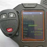 3 Buttons 315 MHz Remote Control for GM Buick Chevrolet Pontiac - OUC60270