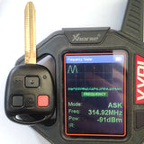 3 Buttons 315 MHz Remote Head Key for Toyota FJ Cruiser 2010-2015 - HYQ12BBT (G Chip)