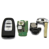 3 Buttons 315 MHz Smart Proximity Key for Audi A6L A8L - 4G0 959 754J - with OEM PCB
