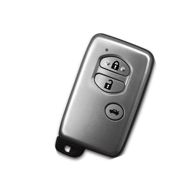 3 Buttons 433MHz Board Number F433 ID74-WD04 Chip Sliver Keyless Go / Entry Remote Car Key For Toyota
