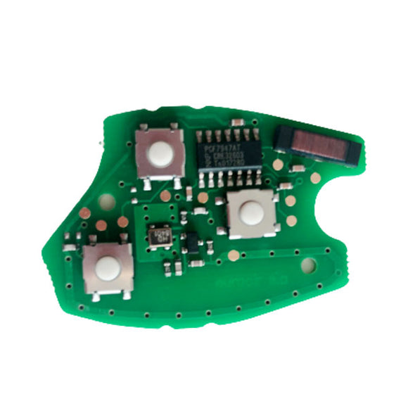 3 Buttons 433 MHz PCB Board for Renault Remote Key - PCF7947