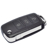 3 Buttons 434MHz Flip Remote Key for VW - 1J0 959 753DA