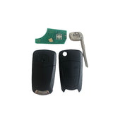 3 Buttons 434MHz Flip Remote Key For Opel Corsa