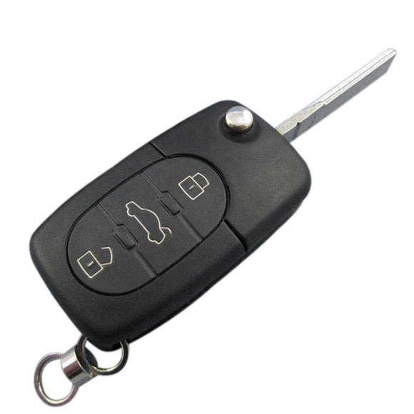 3 Buttons 434 MHz Flip Remote Key for Audi