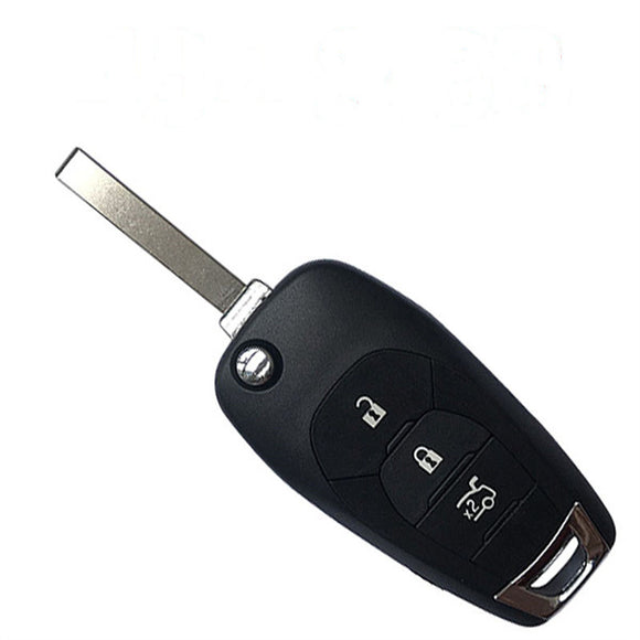 3 Buttons 434 MHz Flip Remote Key for Chevrolet Cruz 2016