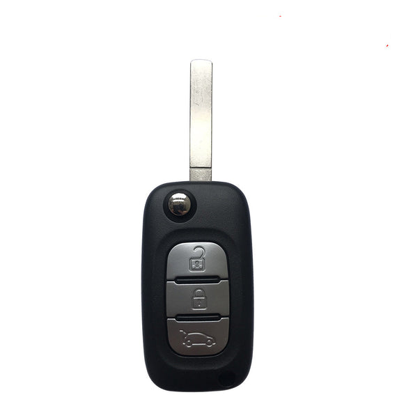 3 Buttons 434 MHz Flip Remote Key for Renault Sambol Kafic Fluence