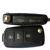 3 Buttons 434MHz Flip Remote Key for VW - 5K0 837 202AA