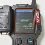 3 Buttons 434 MHz Flip Remote Key for VW Polo Golf MK6 Tiguan Touareg 202 AD 202H 202Q