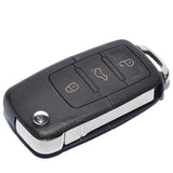 3 Buttons 434MHz Flip Remote Key for VW Skoda Seat - 1K0 959 753N
