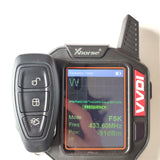 3 Buttons 434 MHz Proximity Keyless Go for Ford Mondeo- with 4D63 80 bit Chip