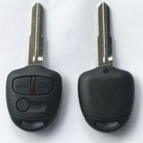 2 Buttons Key Shell for Mitsubishi - Pack of 5