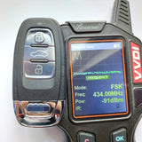 3 Buttons 434 MHz Smart Proximity Key for Audi Q5 A4L - 754J with OEM PCB