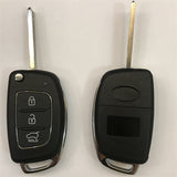 3 Buttons 434 Mhz Flip Remote Key for Hyundai IX35 - ID46